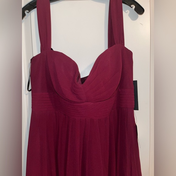 Lulus Harmonious Love Burgundy Off-the-Shoulder Maxi Dress - Picture 7 of 11